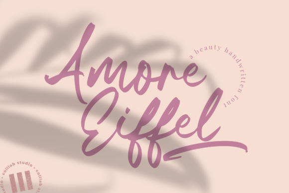 Amore Eiffel Font Review: A Versatile Handwritten Typeface for Creative Branding