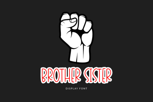 Brother Sister Font: A Handwritten Typeface for Modern Editorial Design