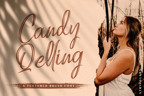 Candy Qelling: A Handwritten Font That Elevates Digital Designs