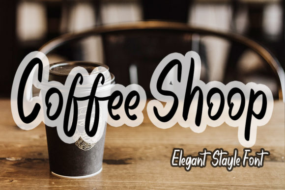 Coffee Shoop Font: A Timeless Script for Digital Design