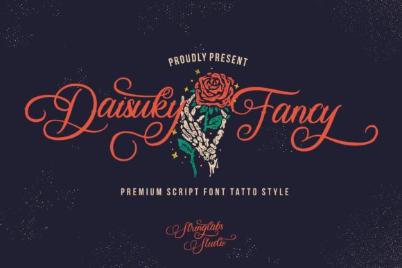 Daisuky Fancy: A Handwritten Typeface for Digital Elegance
