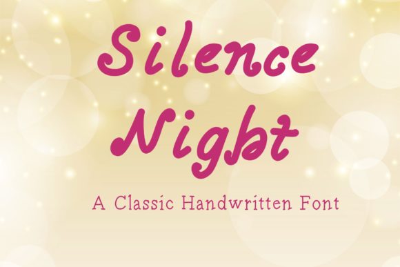 Elevate Your Editorial Design with the Silence Night Typeface