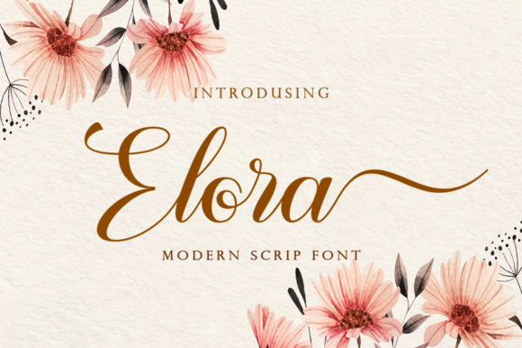 Elora Font: Elevating Campaign Design with Elegance and Clarity