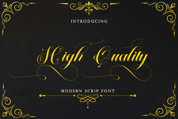 High Quality Font: Elevate Your Campaign Typography