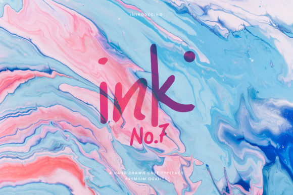 Ink: A Handwritten Typeface for Creative Makers