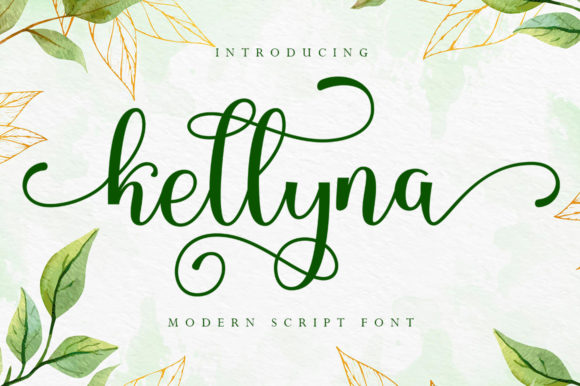 Kellyna: A Handwritten Typeface That Elevates Editorial Design
