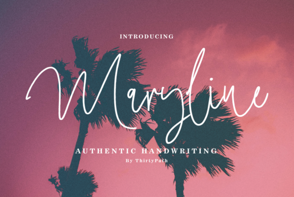 Maryline Font Review: A Handwritten Typeface That Elevates Branding