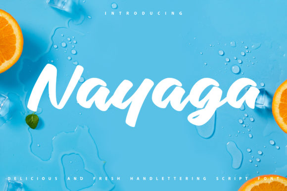 Nayaga: A Handwritten Typeface for Powerful Marketing Designs