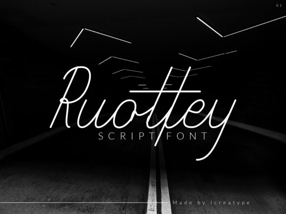 Ruottey Font Review: A Contemporary Handwritten Typeface for Branding