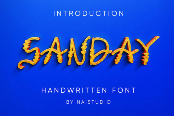 Sanday: A Handwritten Typeface That Elevates Web Design