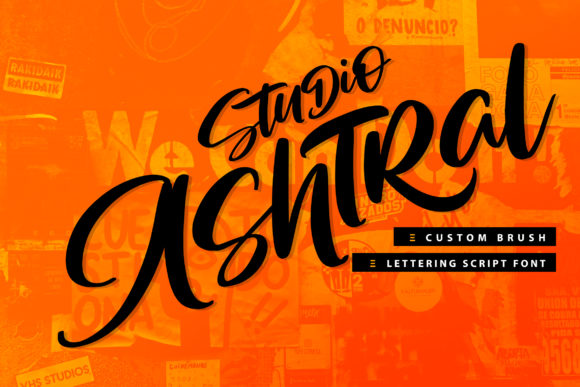 Studio Ashtral: A Timeless Handwritten Typeface for Editorial Design