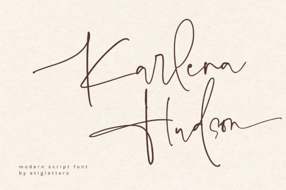 Why Karlena Hudson is a Hidden Gem in Script Font Design