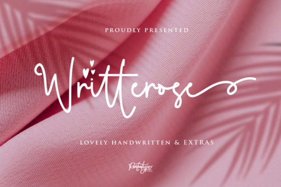 Writterose: A Handwritten Typeface for Modern Marketing