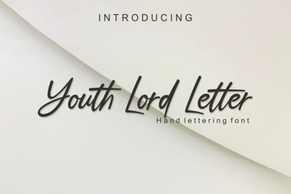 Youth Lord Letter: A Premium Font for Modern Campaigns